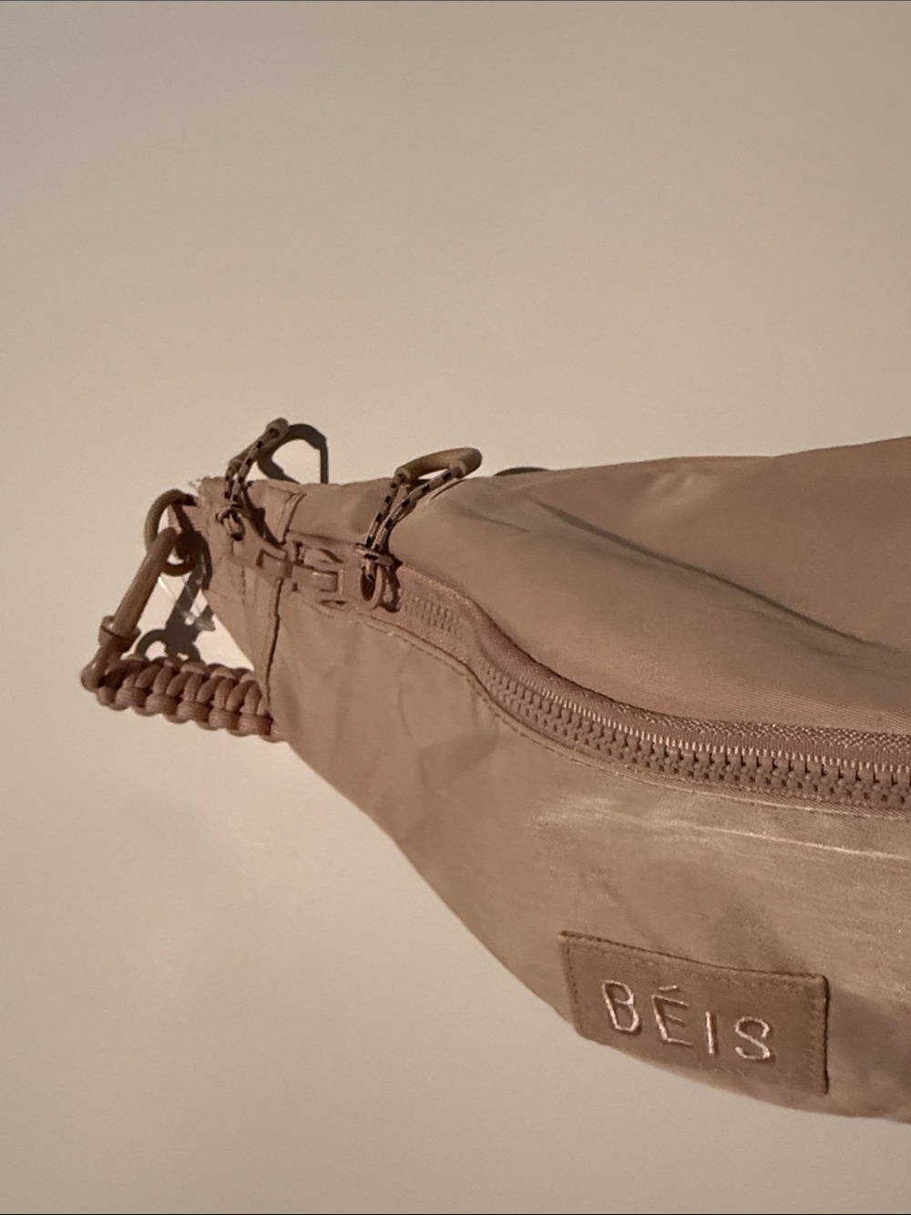 BEIS OS light pink Braided-Strap Sling Bag - Picture 2 of 7